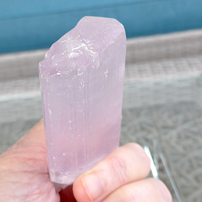 Huge Wide AAA Lavender Kunzite Rod