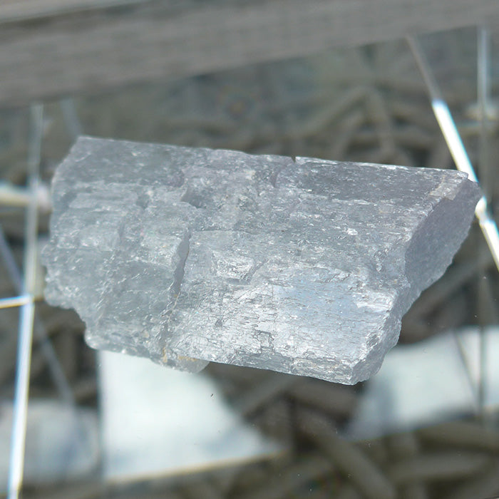 Blue Violet Unpolished Kunzite Rod