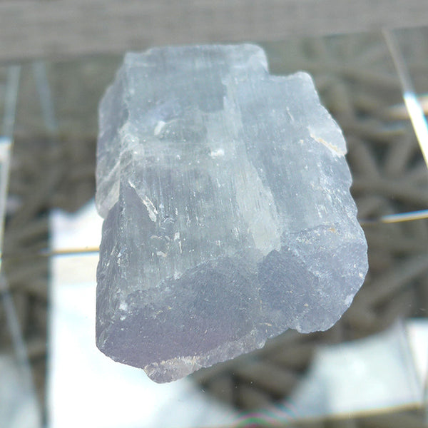 Blue Violet Unpolished Kunzite Rod