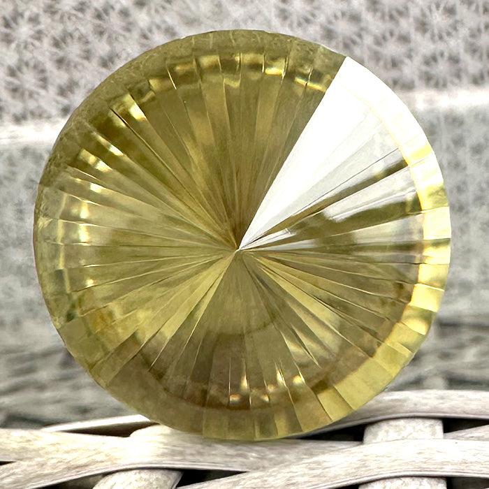 Brilliant 48 Sided Tibetan Citrine Vogel Wand by David Zhuang