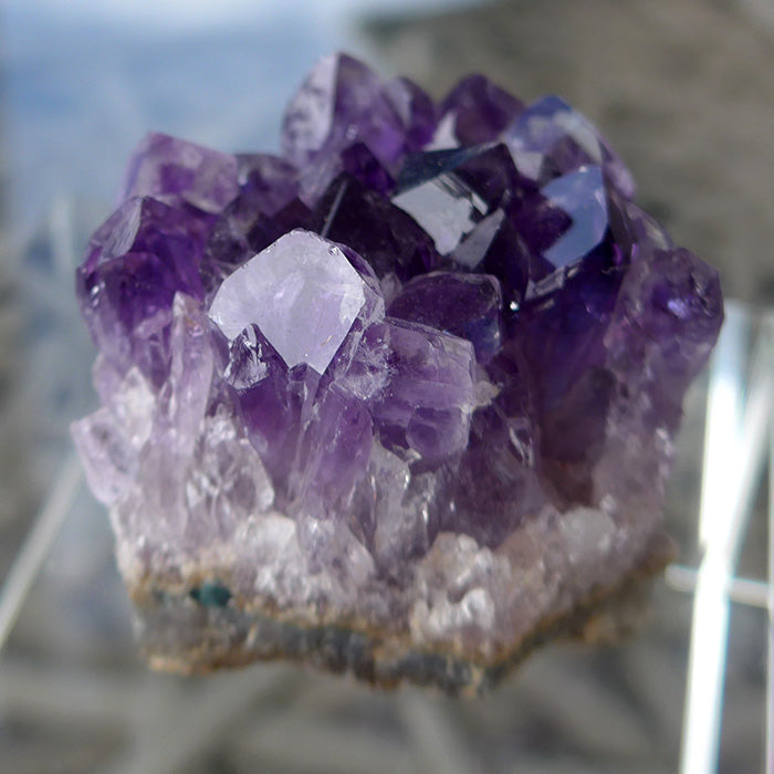 Deep Purple Small Uruguyan Amethyst Cluster