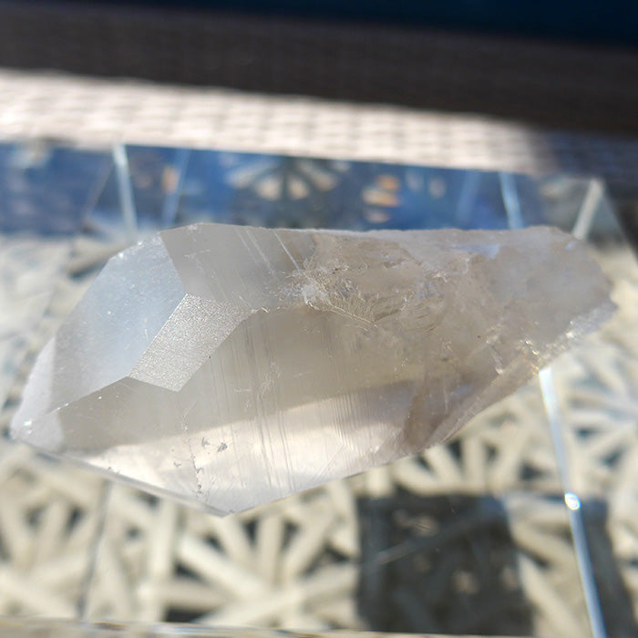 Diamond Pane Twin Window Lemurian Wand