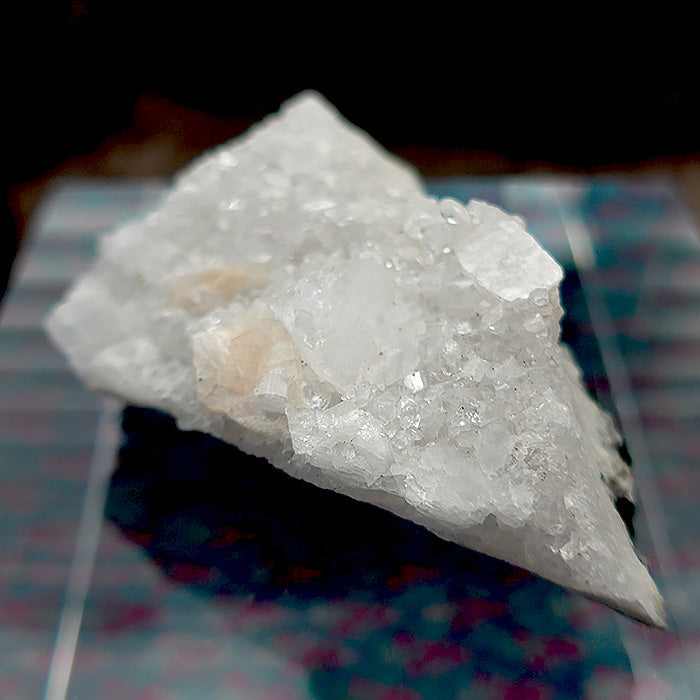 Druzy Apophyllite Specimen with Stilbite on Matrix