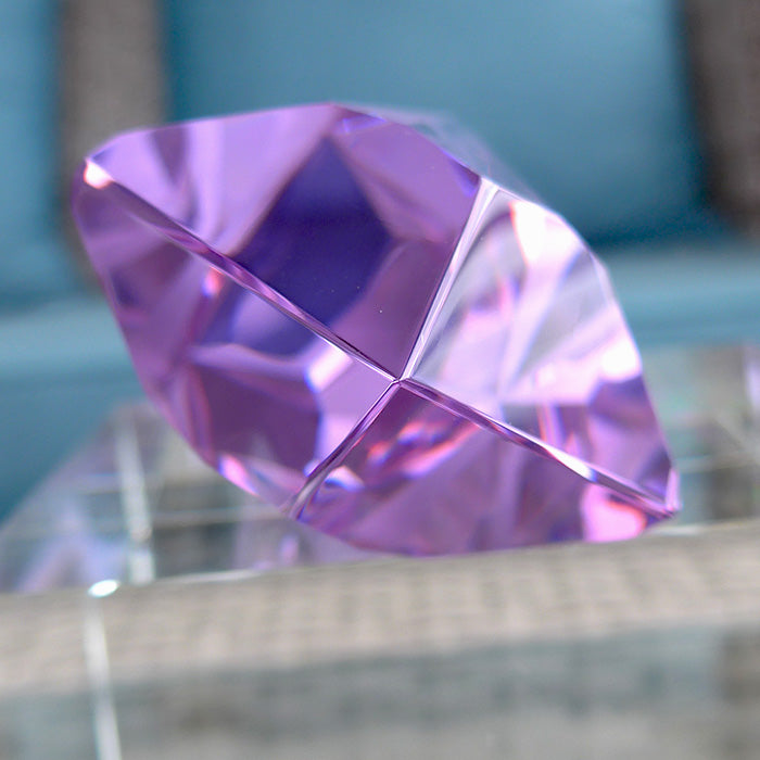 2X PRICE DROP: Large Lavender Quartz Unconditional Love Energy Wand by Kings Amao