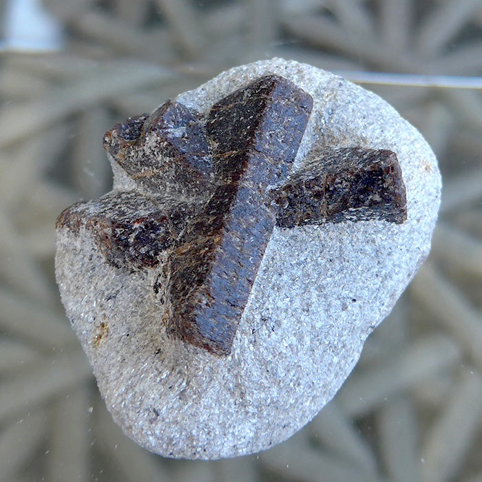 Five Armed Staurolite Cross