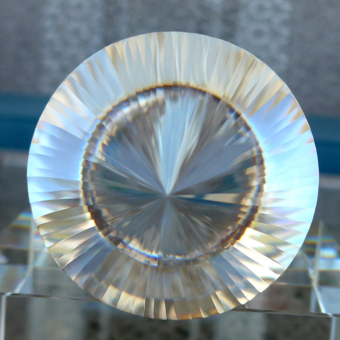 Giant Fat 72 Sided Himalayan Quartz Kabbalistic Vogel Wand by David Zhuang