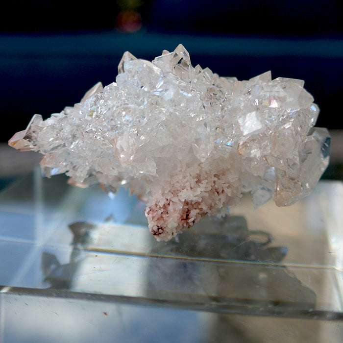 AAA Gem Apophyllite Druzy Cluster