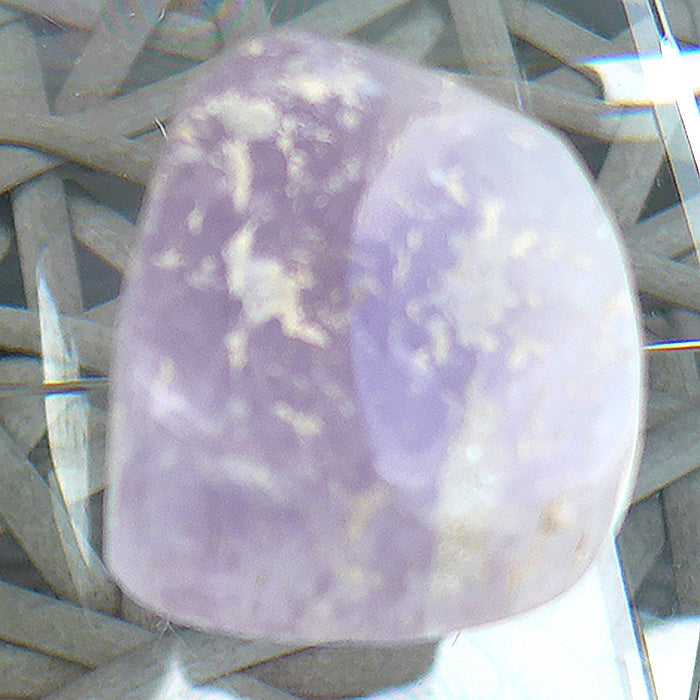 Glimmering Polished Lavender Kunzite Nugget