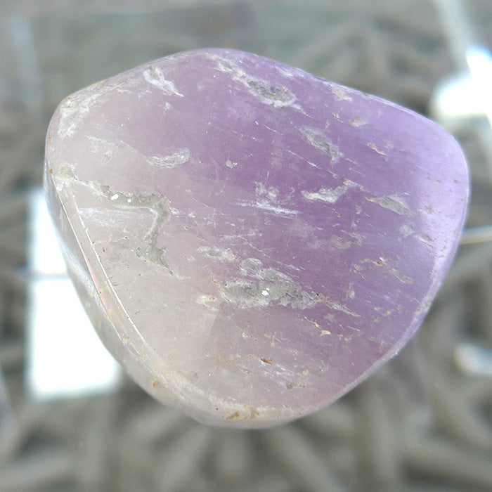 Glimmering Polished Lavender Kunzite Nugget