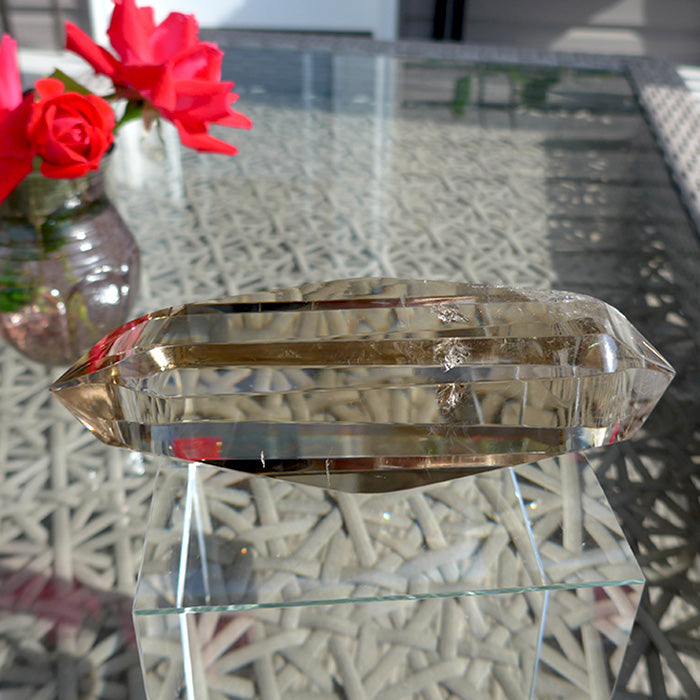 Large Zambian Citrine Infinite Energy Wand by Kings Amao