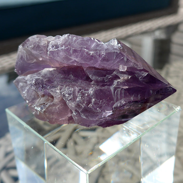 Semi Polished Bolivian Rainbow Ametrine Altar