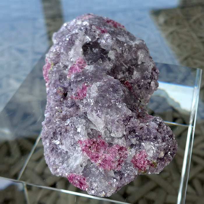 Large Pink Tourmaline in Lepidolite Matrix Specimen