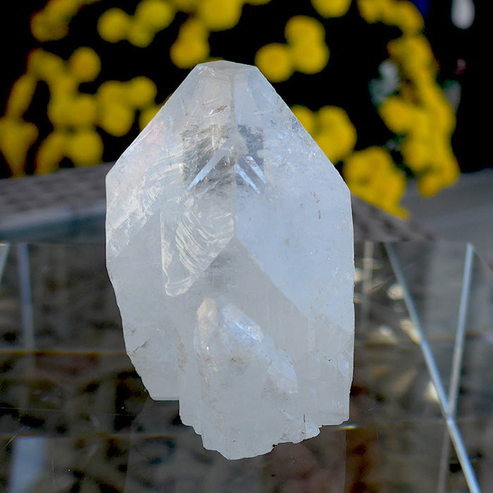 Large Mirrored Apophyllite Pyramid Point