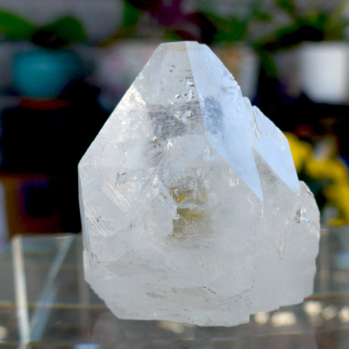 Large Mirrored Apophyllite Pyramid Point