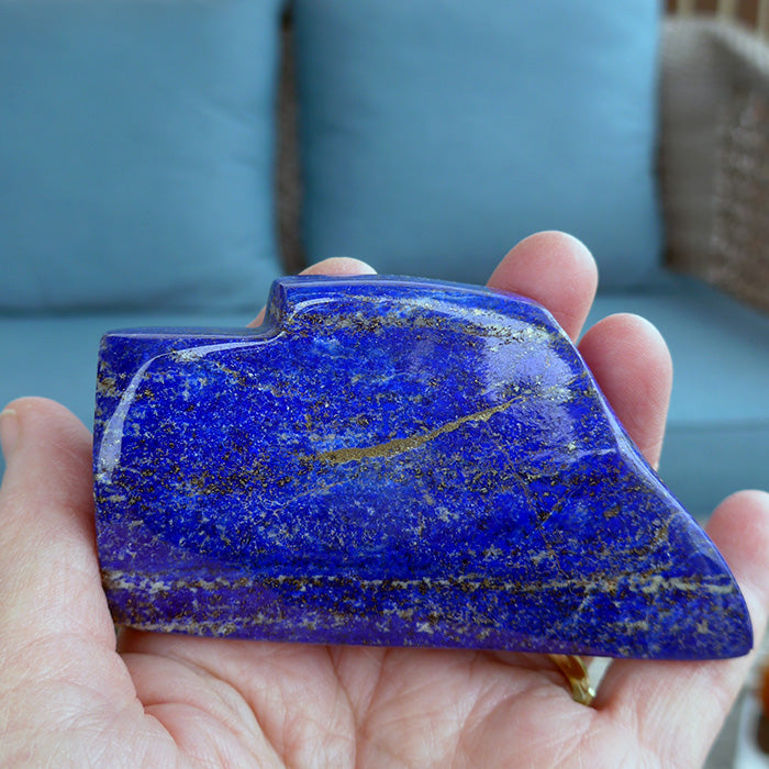 Large Glittering Lapis Lazuli Altarpiece