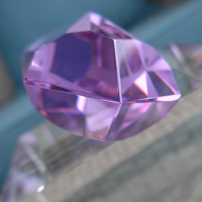 Luminous Trichroic Lavender Quartz Infinite Energy Wand by Kings Amao
