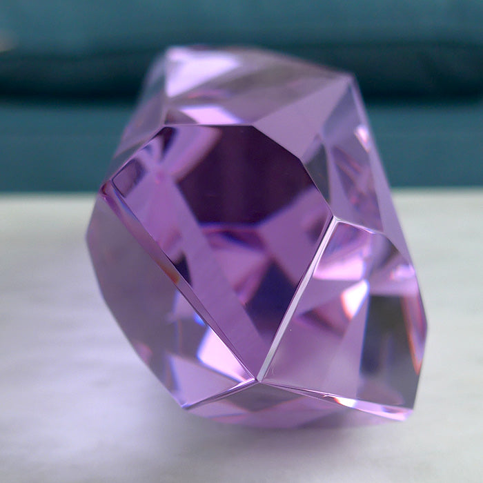 Luminous Trichroic Lavender Quartz Infinite Energy Wand by Kings Amao