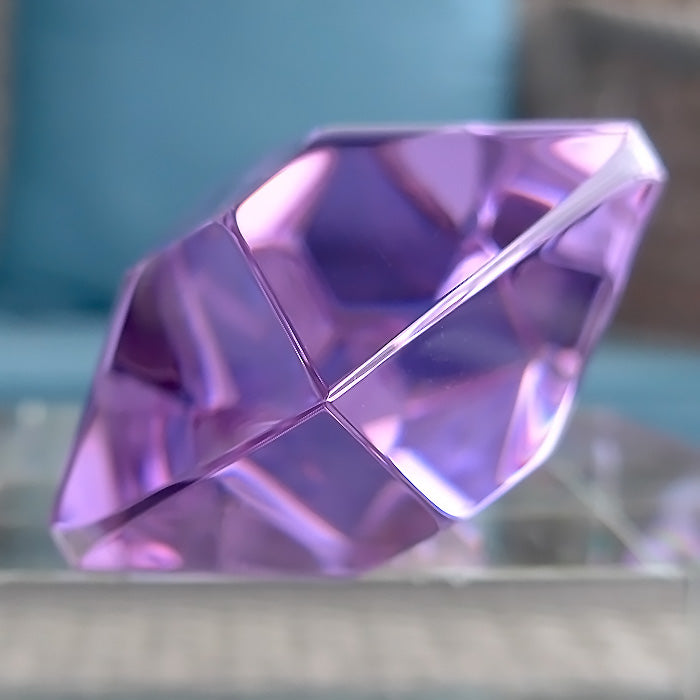 Luminous Trichroic Lavender Quartz Infinite Energy Wand by Kings Amao
