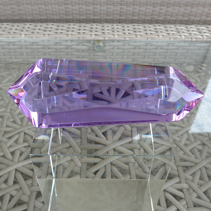 Luminous Trichroic Lavender Quartz Infinite Energy Wand by Kings Amao
