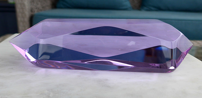 Luminous Trichroic Lavender Quartz Infinite Energy Wand by Kings Amao