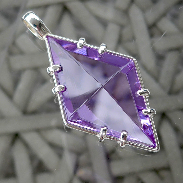 Magenta Quartz Ascension Star Pendant by Kings Amao