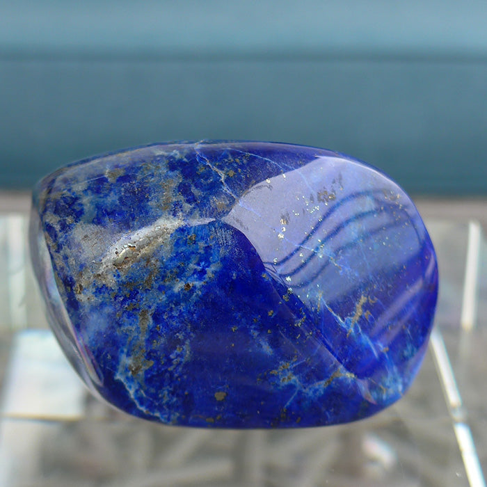 Large Ultramarine + Gold Lapis Nugget