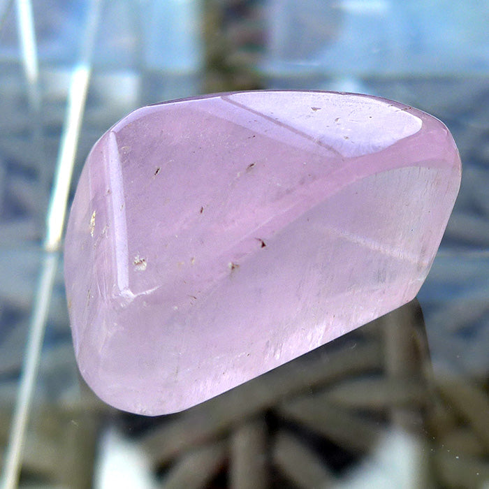 Moonlit Rainbow Glow Polished Pink Violet Kunzite