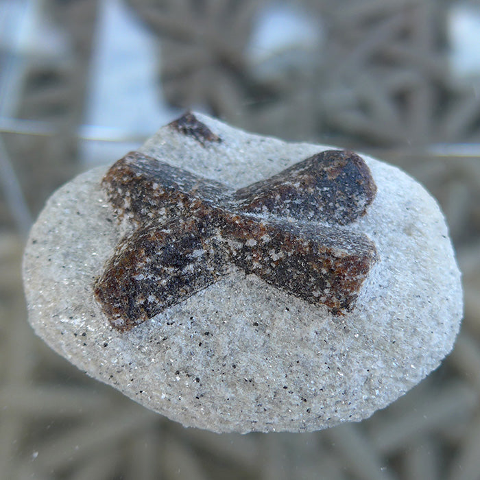 St. Andrew's Staurolite Cross Specimen