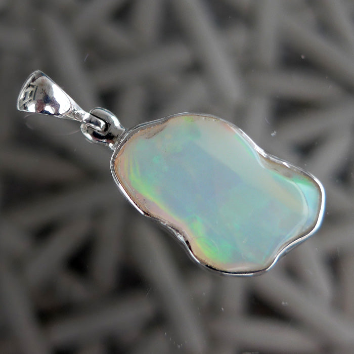 Freeform Ethiopian Opal Pendant