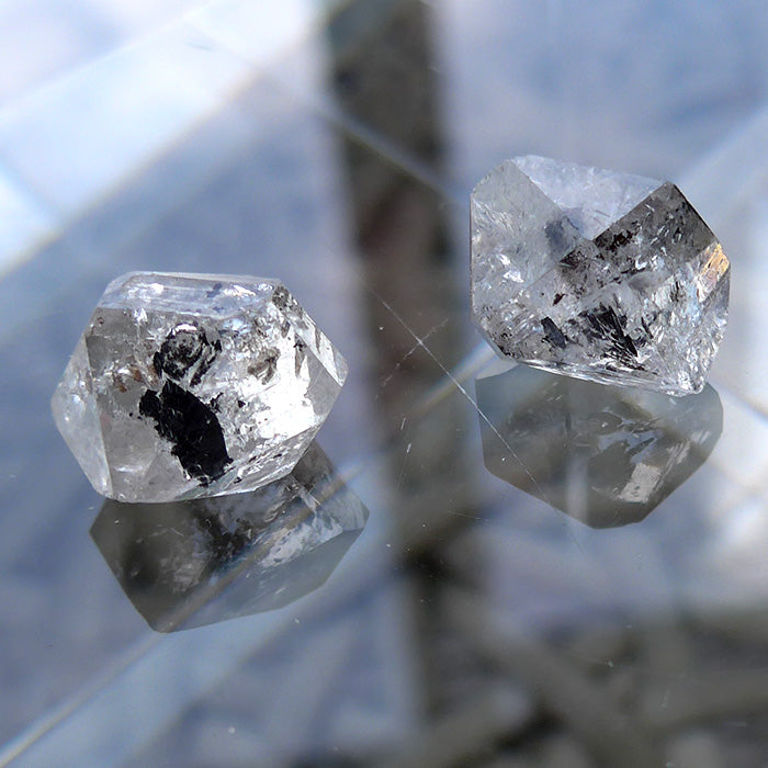 Brilliant Pakistani Herkimer Diamond Duo