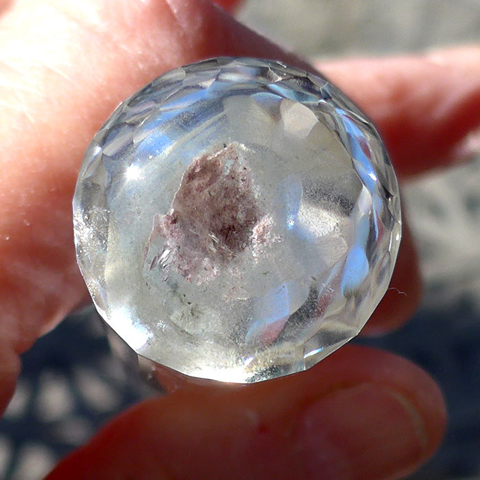 18 Facet Phantom Himalayan Quartz Pranic Healing Wand by David Zhuang