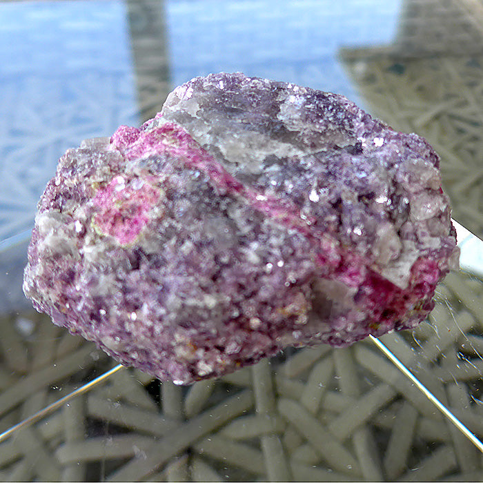 Pink Tourmaline in Lepidolite Matrix Specimen