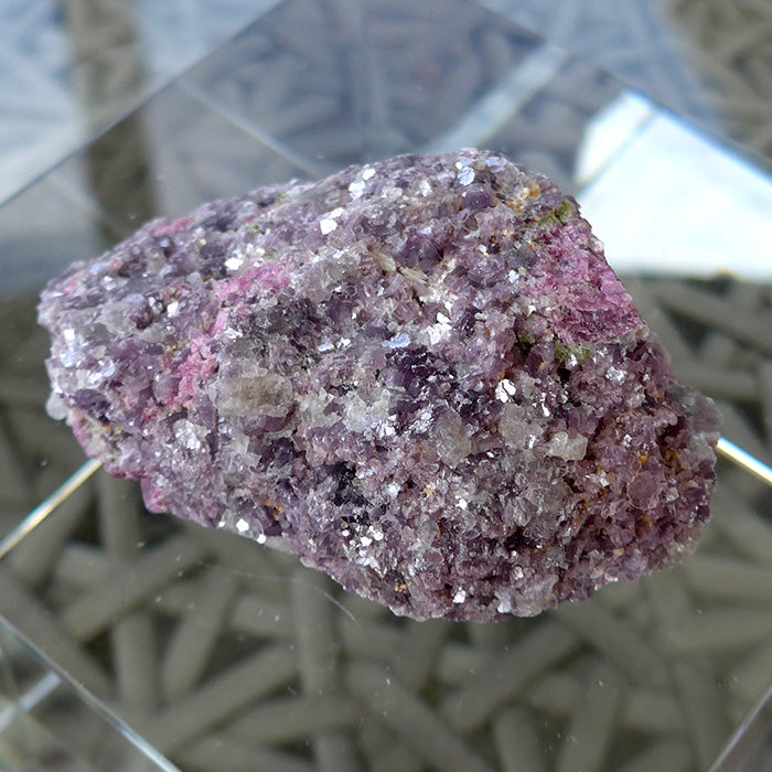 Pink Tourmaline in Lepidolite Matrix Specimen