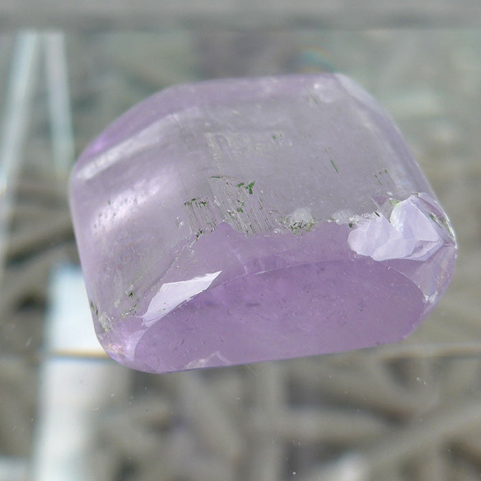 Pink Violet Polished Kunzite Lozenge