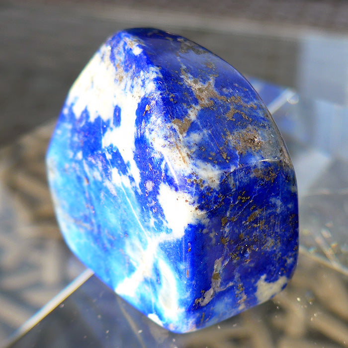 Polished Lapis Standing Stone