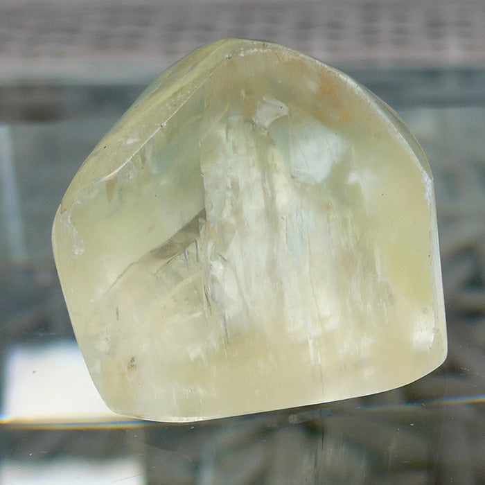 Polished Yellow Kunzite Mound