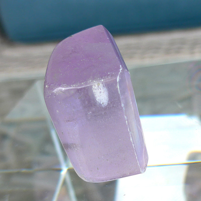 Rich AAA Lavender Polished Kunzite Gemstone