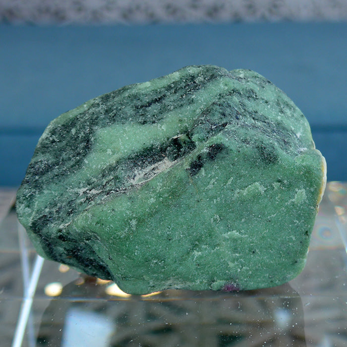 Glittering Ruby in Zoisite with Striations