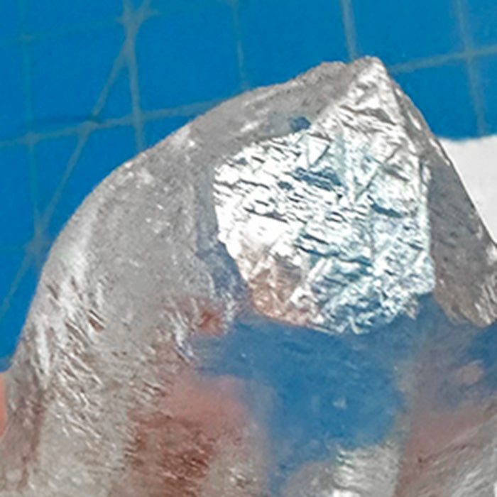 Self Healed Twin Trigonal King Lemurian Point