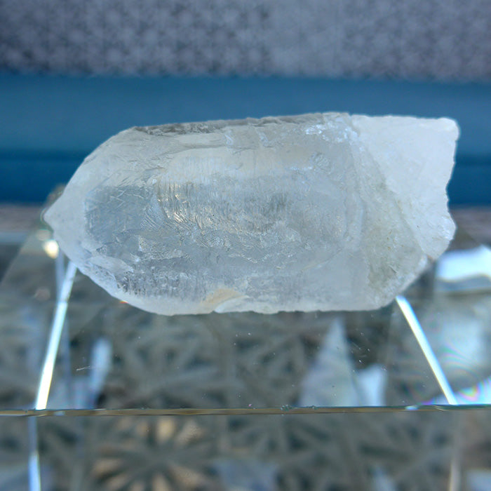 Self Healed Twin Trigonal King Lemurian Point