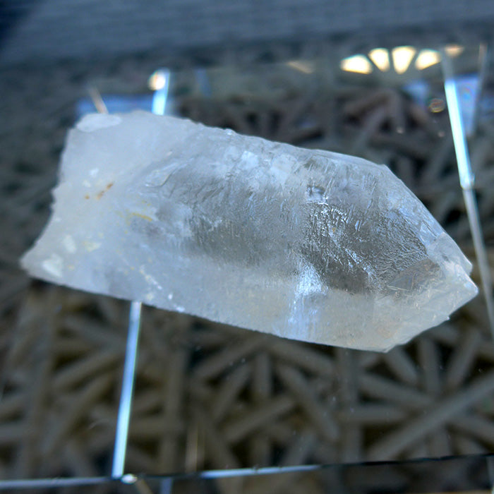 Self Healed Twin Trigonal King Lemurian Point