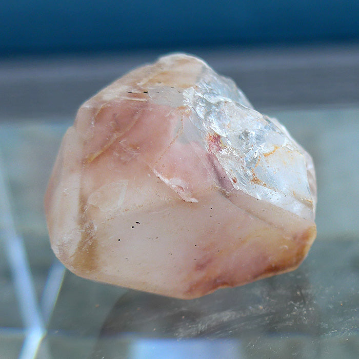 Small Unpolished Creamy Angel Quartz Nugget