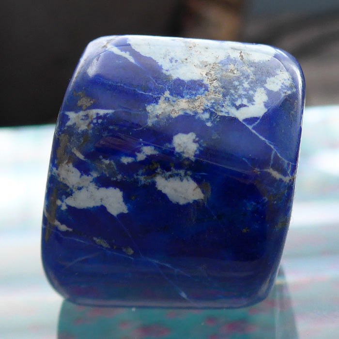 Lapis Lazuli Polished Meditation Stone