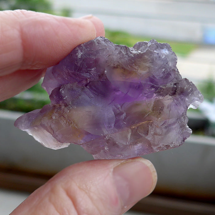 Standing Bolivian Striped Ametrine Ally