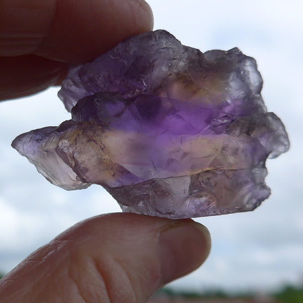 Standing Bolivian Striped Ametrine Ally