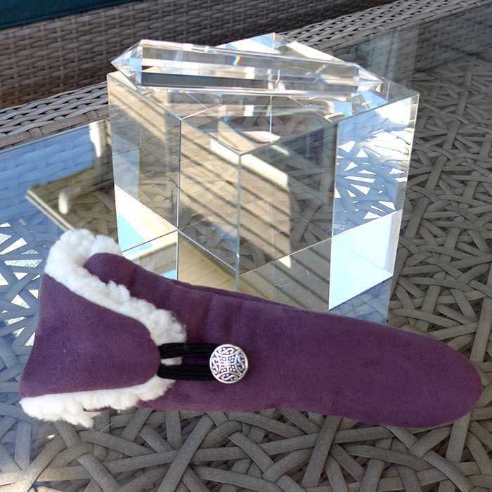 Translucent Octagonal Clear Quartz Vogel Wand