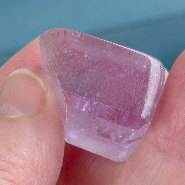 Pink Violet Polished Kunzite Trapezoid