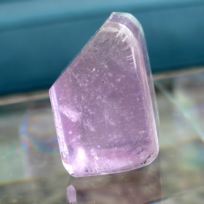 Pink Violet Polished Kunzite Trapezoid