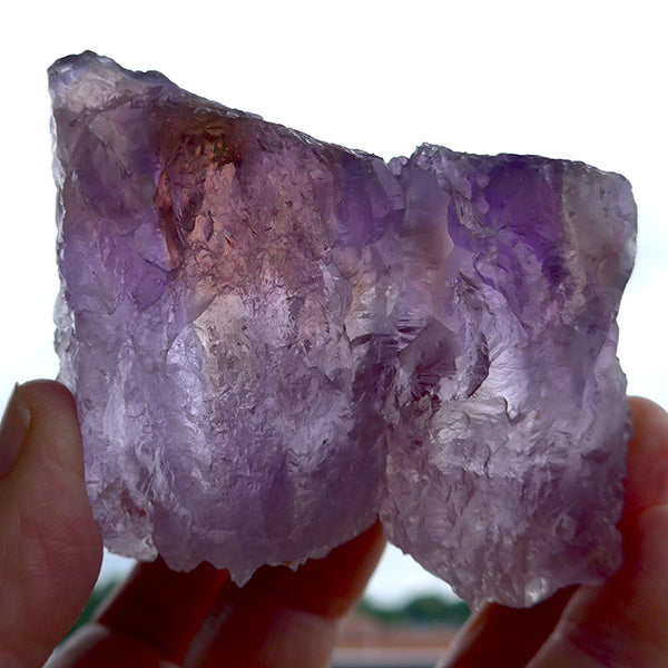 Ametrine Twin Wedge Specimen