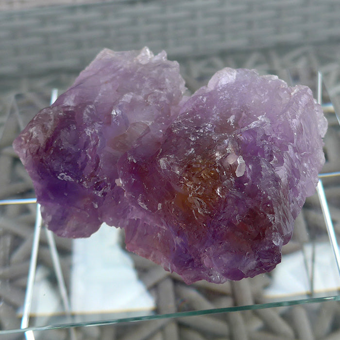 Ametrine Twin Wedge Specimen